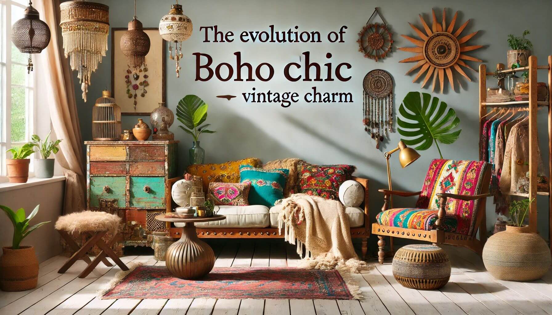 How to Embrace Vintage Charm The Evolution of Boho Chic Decor