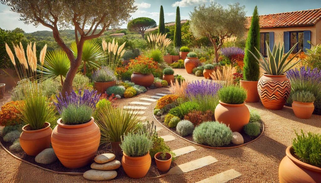 Mediterranean-Inspired Garden Idea