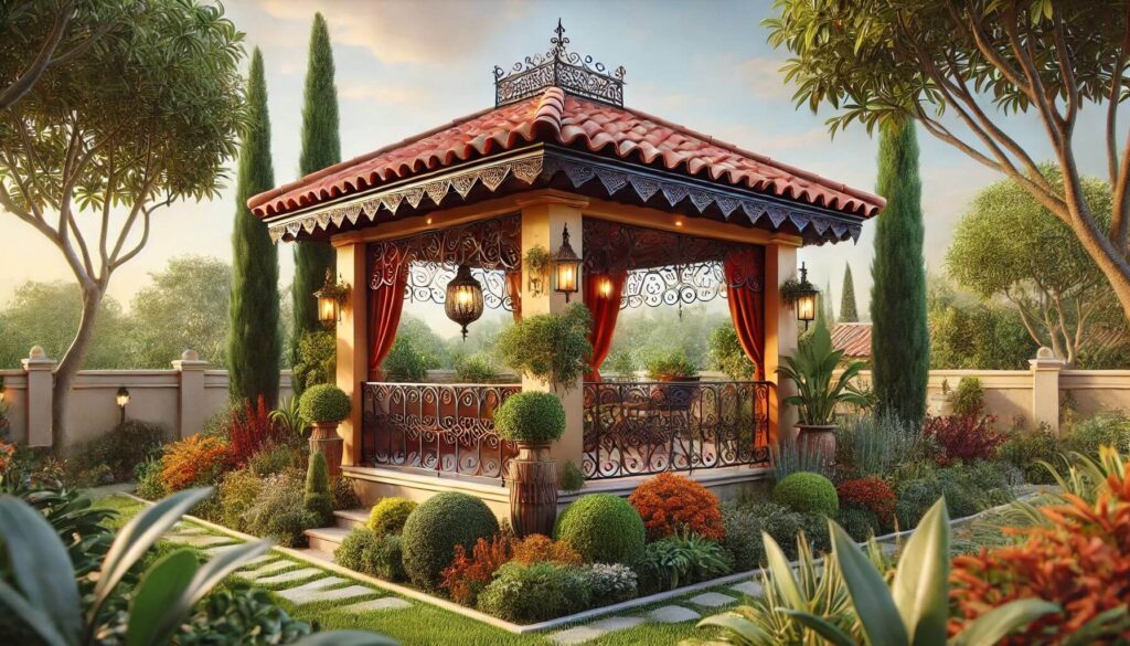 Mediterranean-Inspired Pavilion