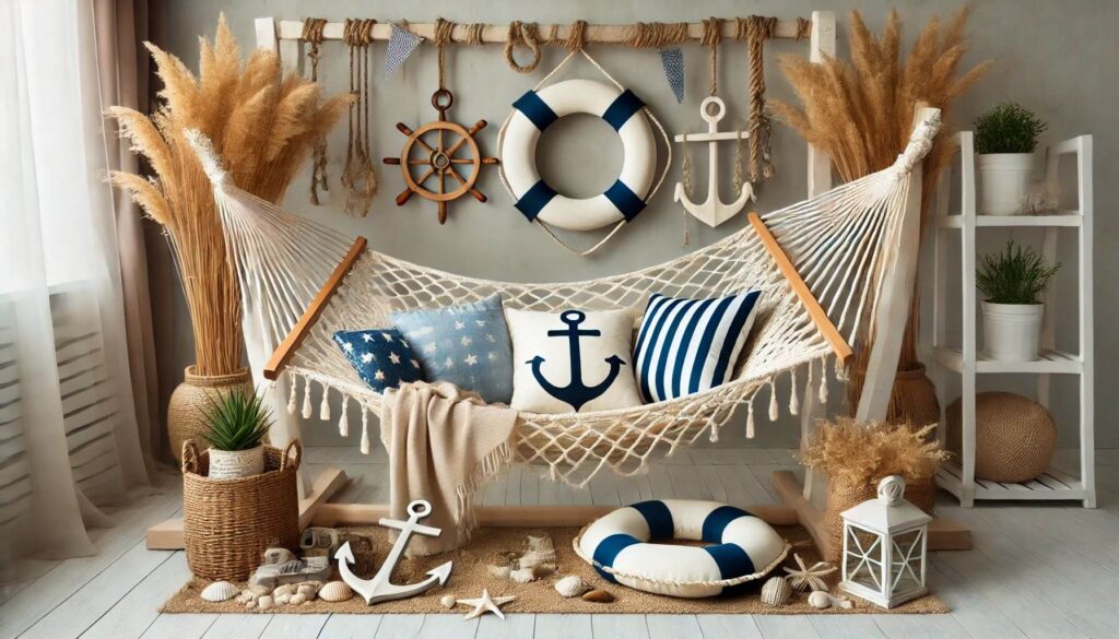 Nautical-Themed Hammock Area