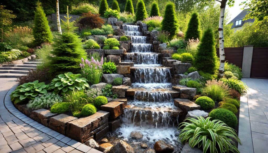 Cascading Water Feature