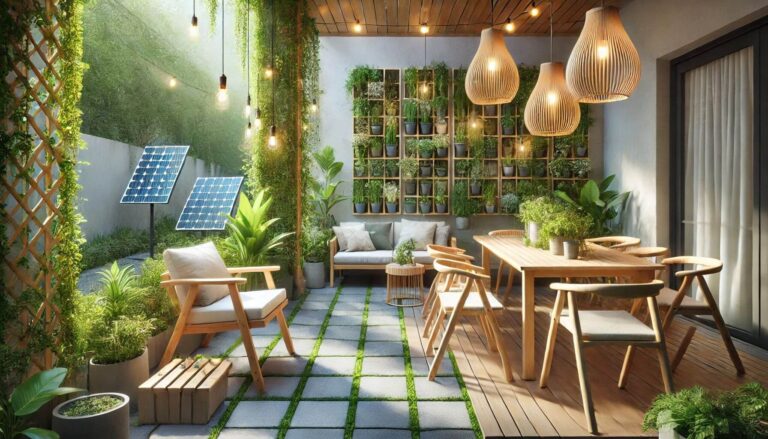 Eco-Friendly Elegance Sustainable Design Ideas for Green Patios