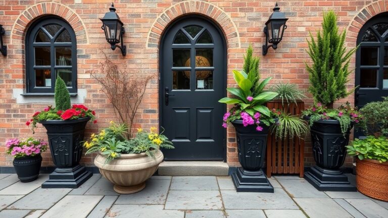 Gothic-Style Planters How to Elevate Your Patio’s Dark Charm