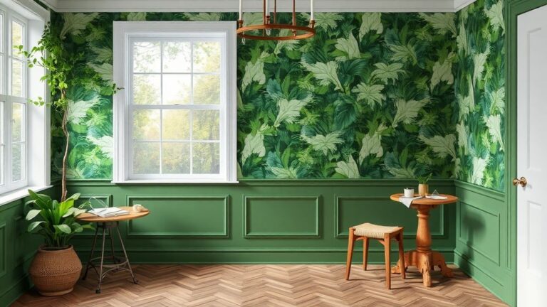 Green Wainscoting How to Bring Nature-Inspired Elegance Indoors