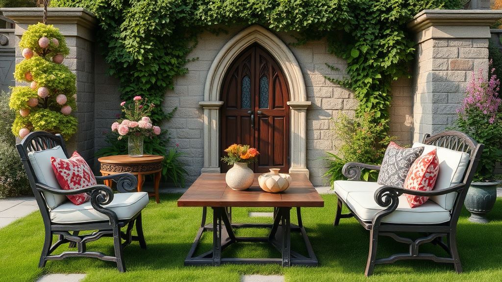 How to Choose the Perfect Gothic Outdoor Furniture