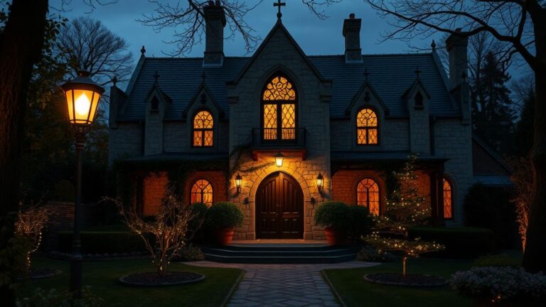 How to Create a Romantic Gothic Ambiance with Outdoor Lighting