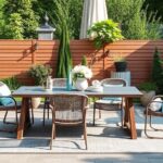 How to Enhance Your Space with Modern Outdoor Dining Sets