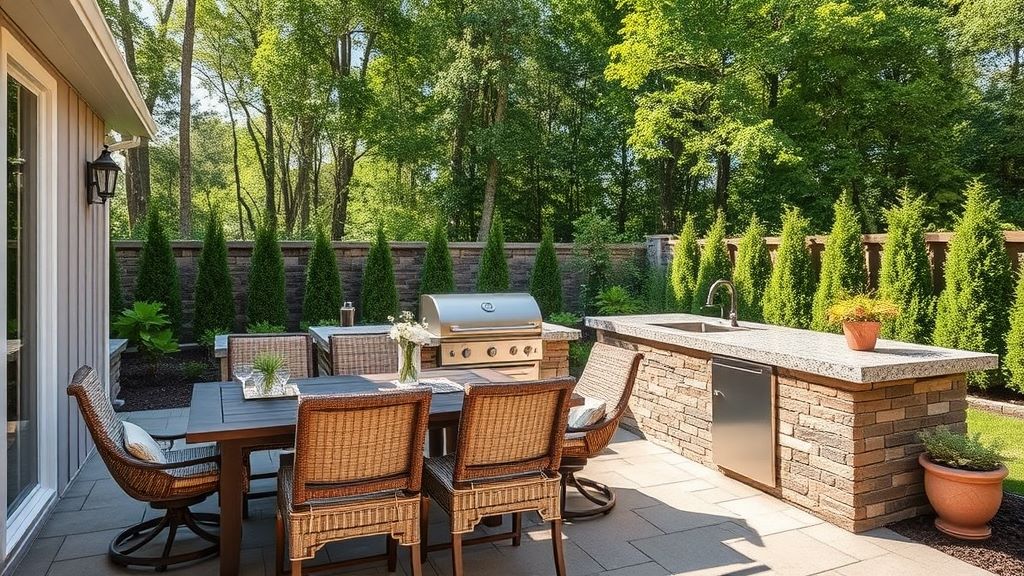 How to Transform Your Backyard with Outdoor Kitchen Counters