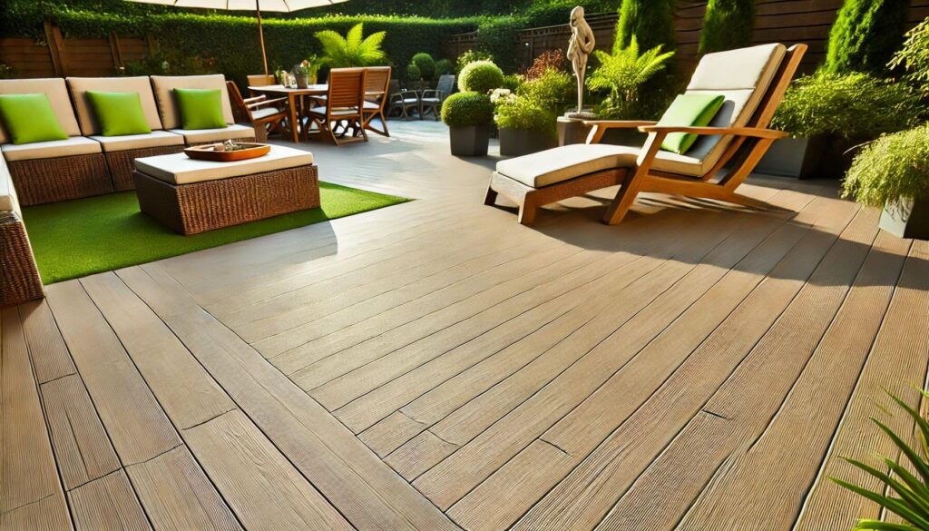 Low Maintenance Deck Tiles That Look Like Wood floors