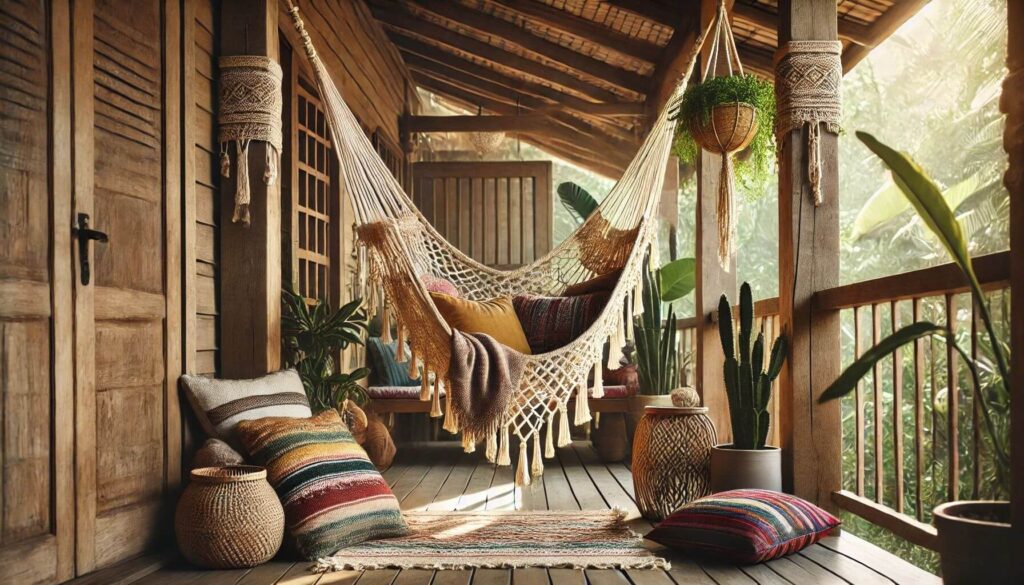 Macrame Hammock Your Porch Bohemian Style