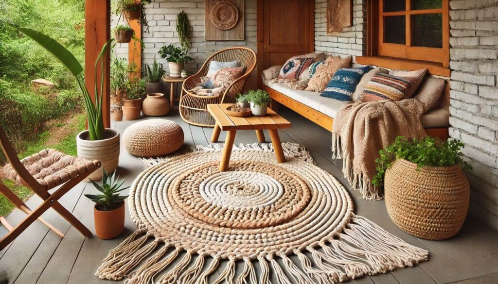 Macrame Outdoor Rug