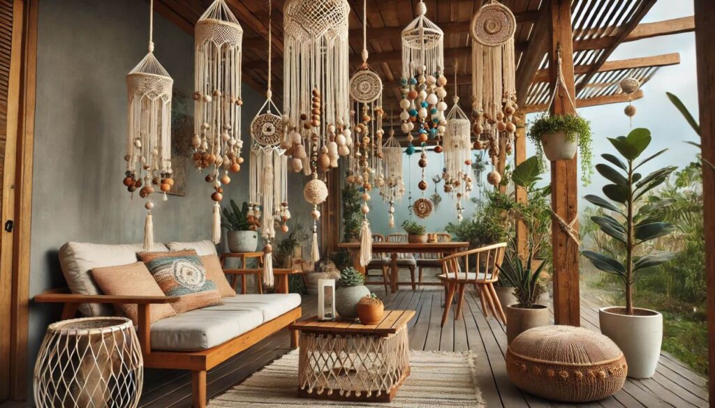 Macrame Wind Chimes