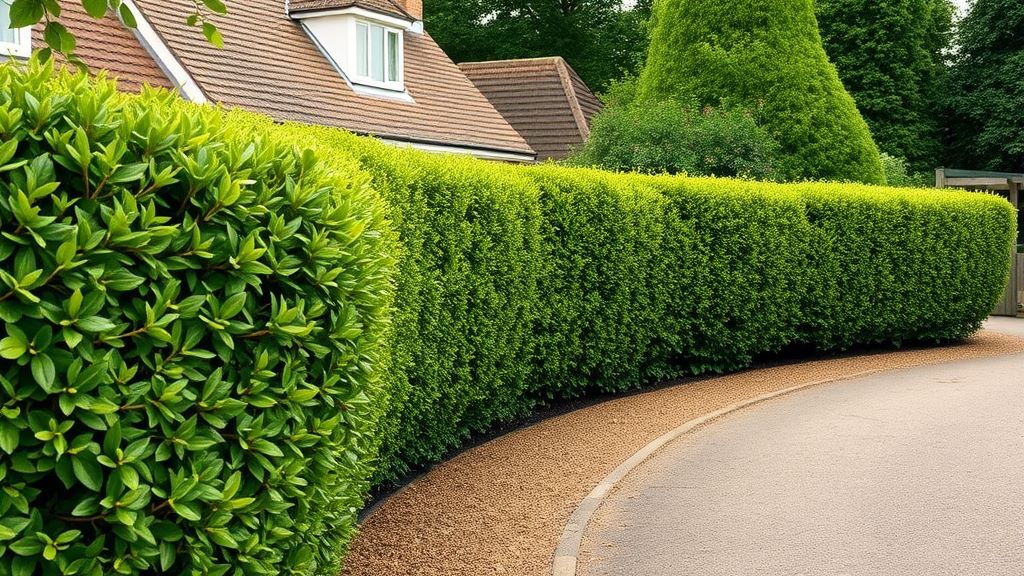 Maintaining Your Hedgerow Driveway