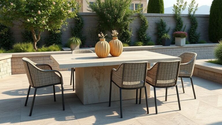 The Allure of Stone Outdoor Dining Table in 2024