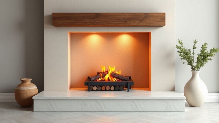 What Material to Use for Light Colored Fireplace Hearth Slab