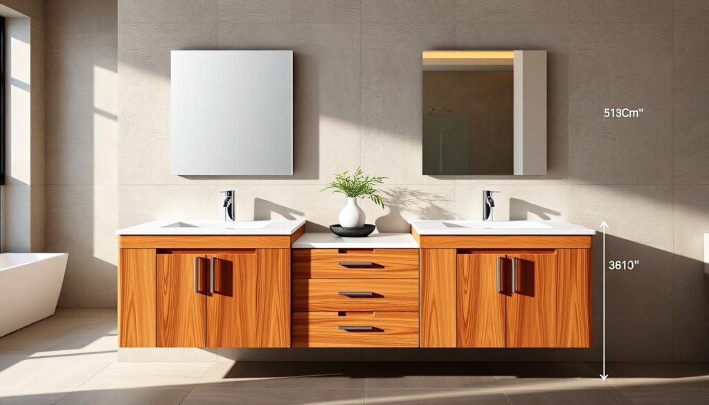 60 inch bathroom vanity dimensions