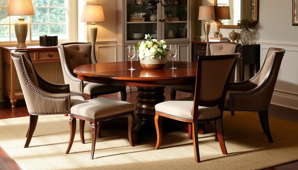 60 inch round table with chairs