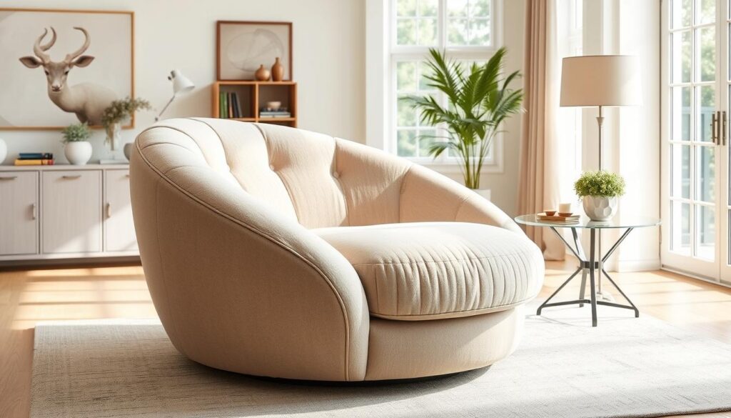 Ashley Furniture Cambri Oversized Round Swivel Chair