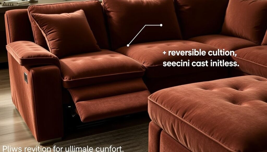 Durable upholstery and cushion comfort