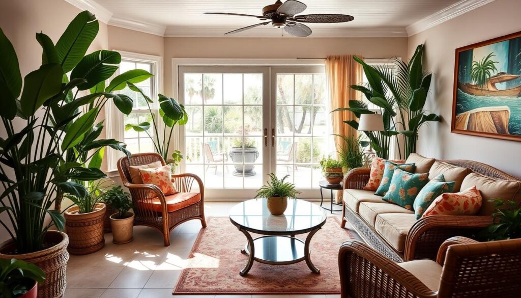 Florida room furniture arrangement - Florida living room decorating ideas