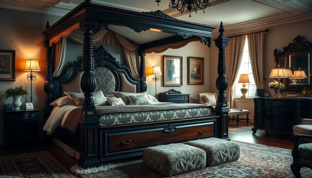 Four poster bed king