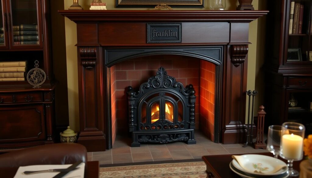 Franklin fireplace historical design