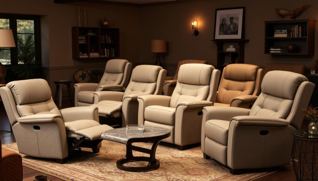 High-capacity recliners