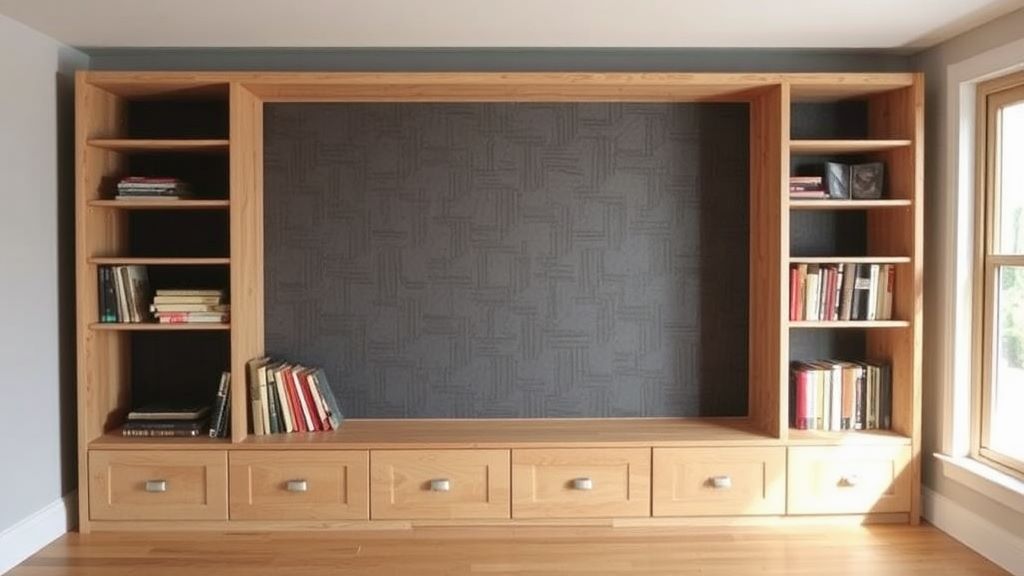 Implement bookshelf soundproofing