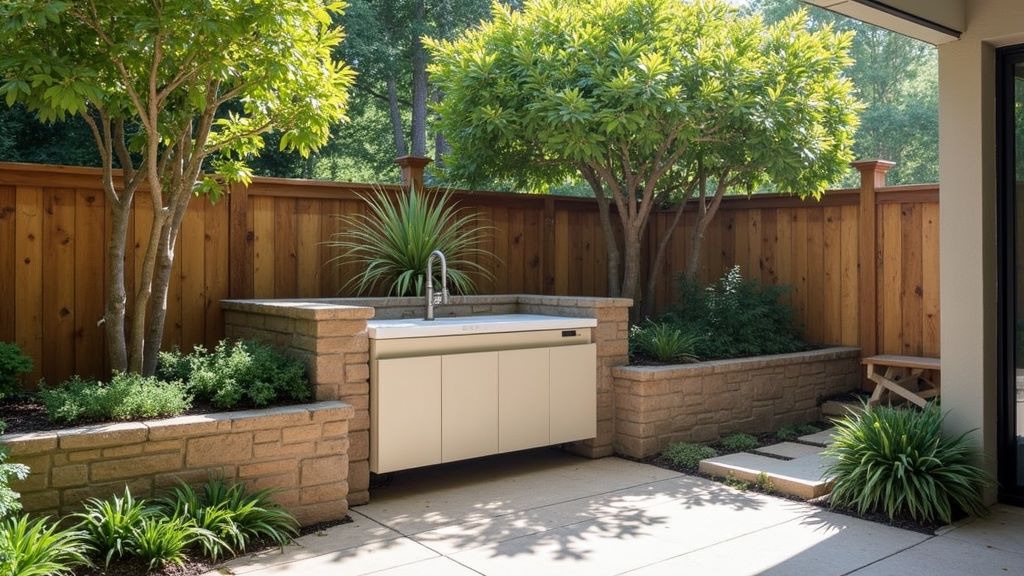 Integrating Your Sink Cabinet with Landscaping in your backyard