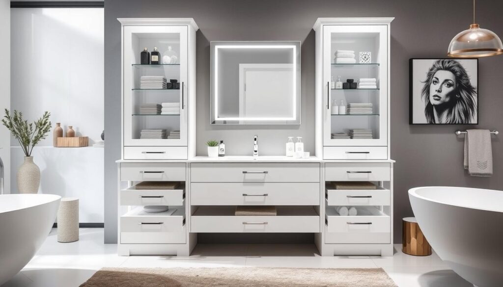 Key Largo White Vanities