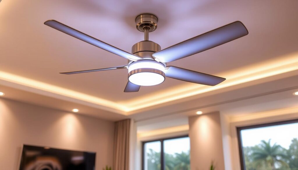 LED lighting in ceiling fans