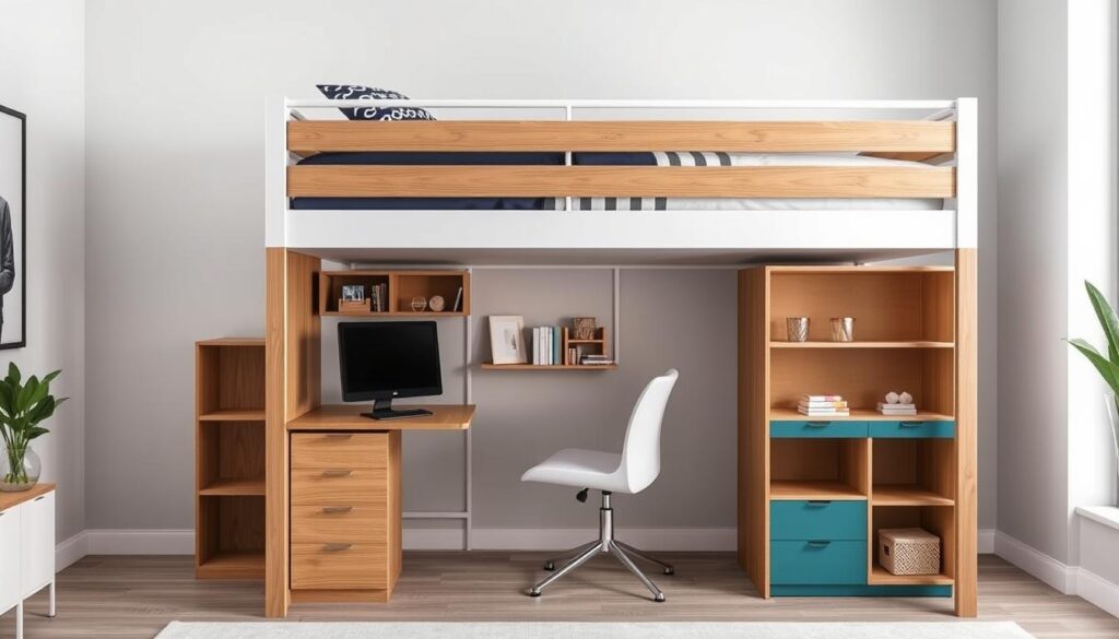 Loft bed color options