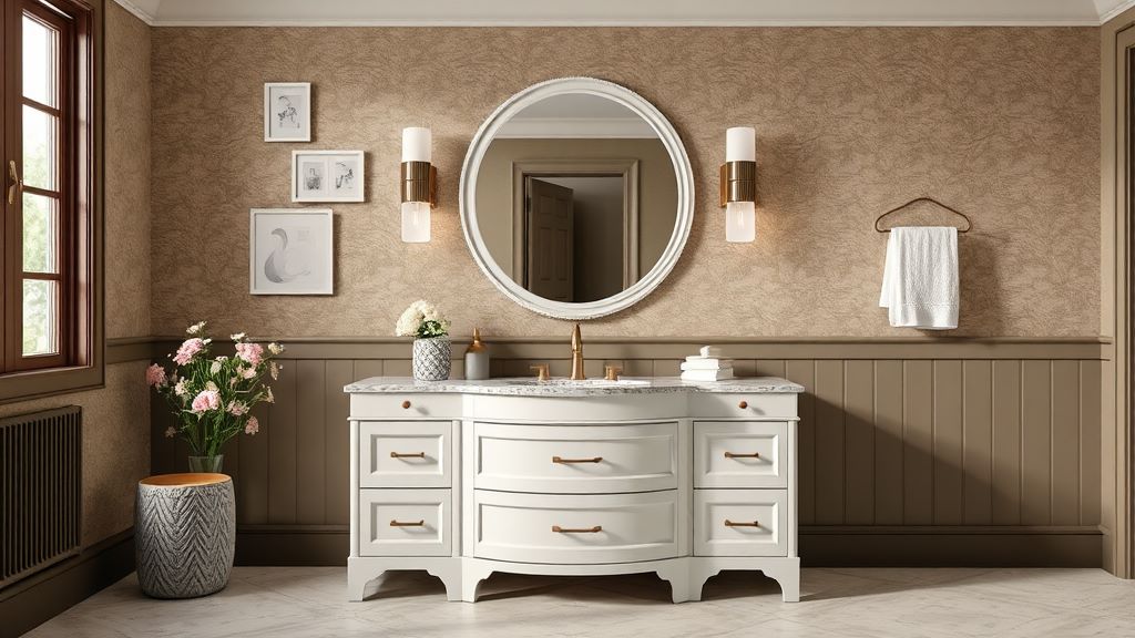 Luxury bow front floor mount vanity: How to Elevate your bathroom