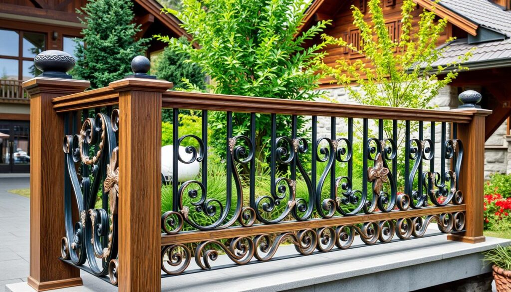 Modern Bavarian railing design