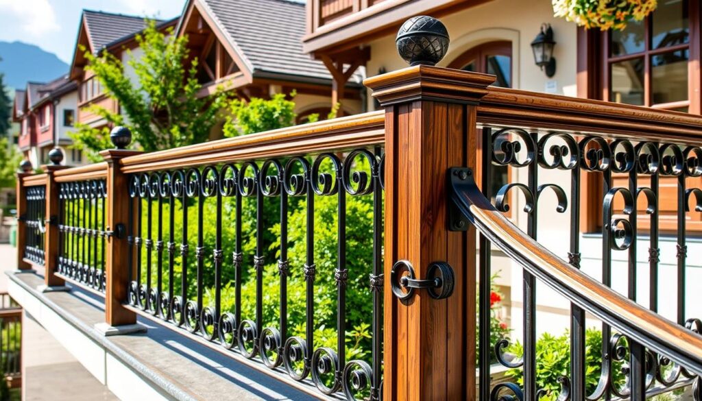 Modern Bavarian railing designs