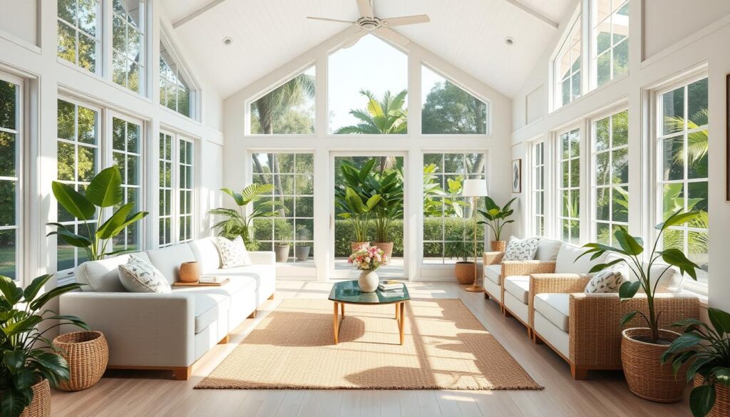 Natural light in Florida room