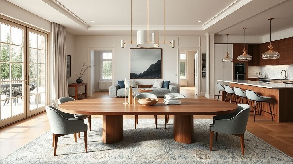 Oval Extendable Dining Tables How To Match Style and Functionality