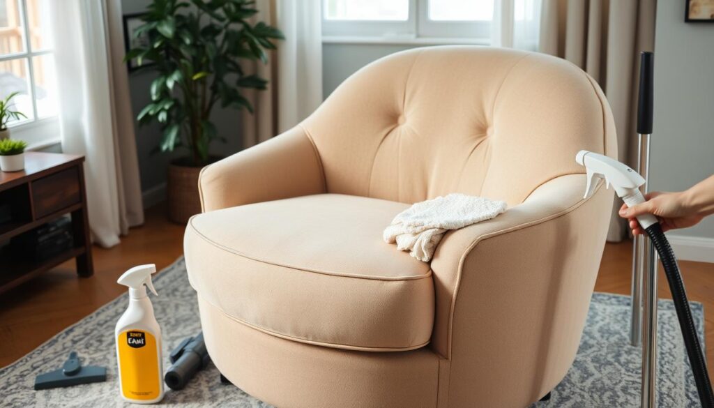 Oversized round swivel chair maintenance