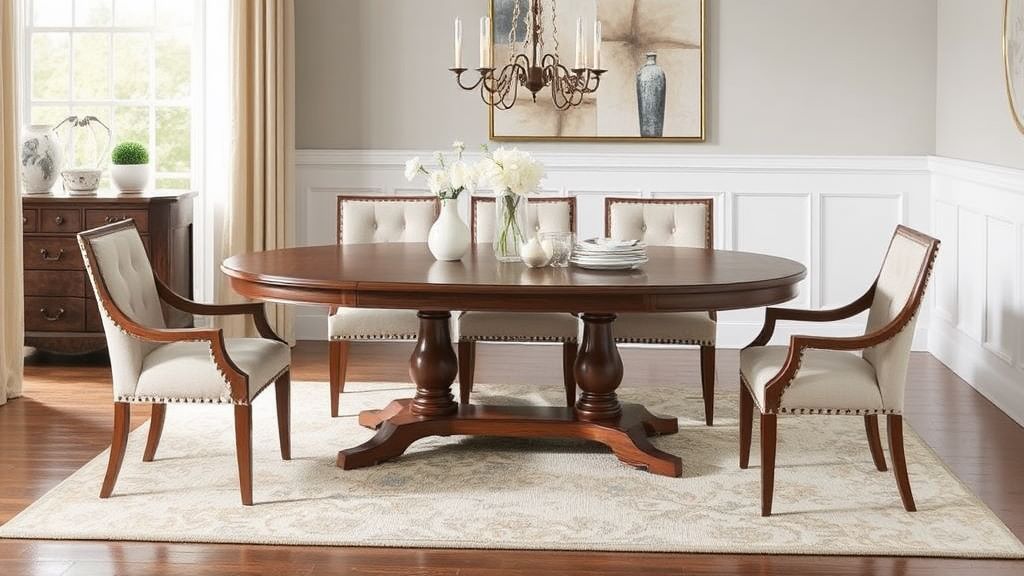 Timeless Appeal of Oval Dining Tables