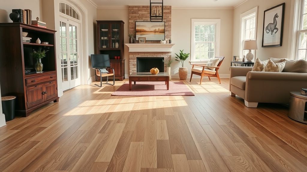 Timeless Beauty of White Oak Hardwood Flooring