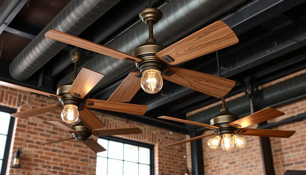 Trent Austin designs ceiling fans with industrial inspiration