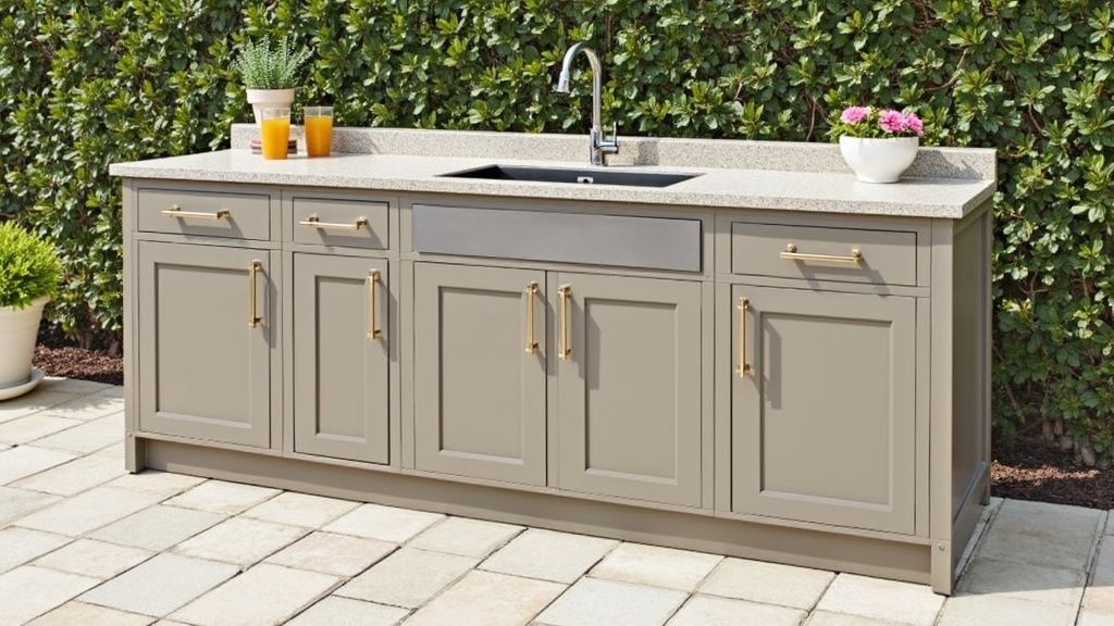 Weatherproof Outdoor Cabinets with Sink A Durable Solution