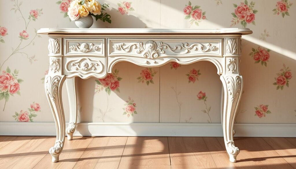 White French provincial desk