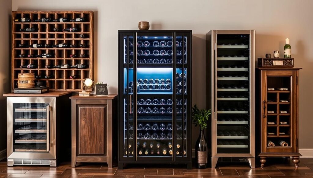 Wine storage options comparison