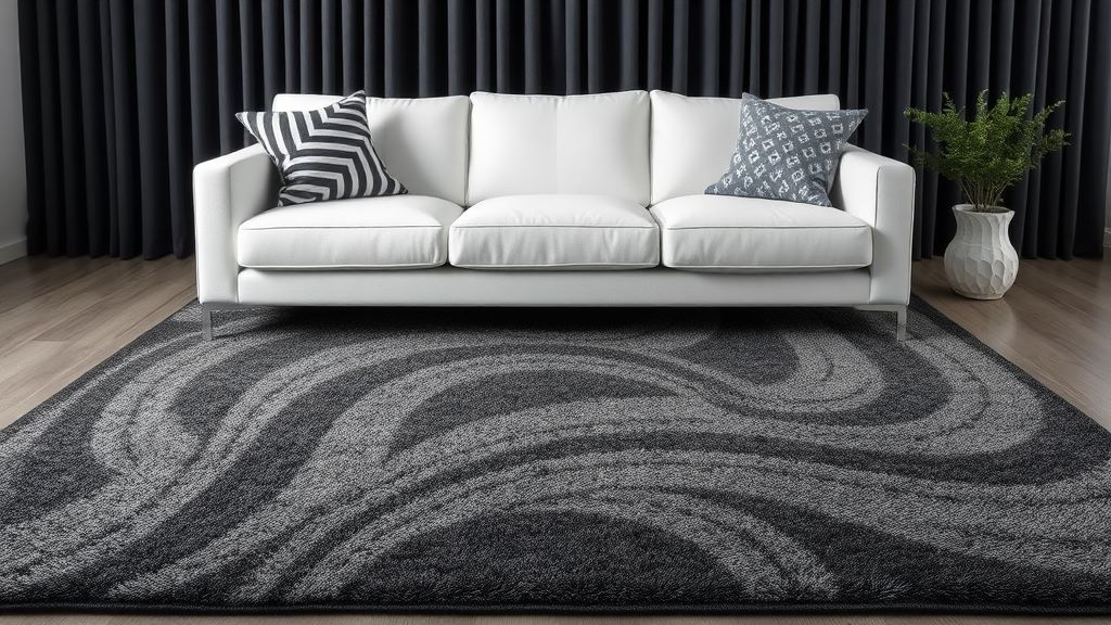 charcoal gray rug