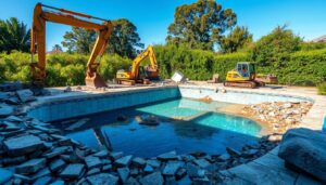 Expert Swimming Pool Demolition Near Me - Masonry Services