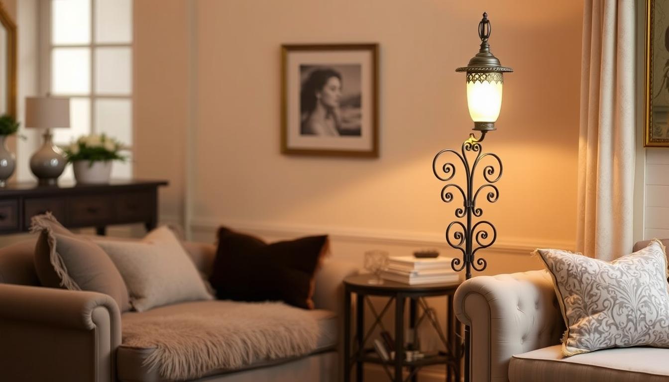 evangeline iron floor lamp