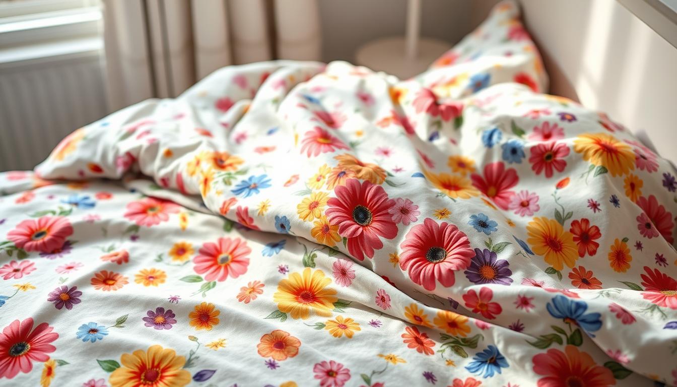 jersey knit floral sheets twin