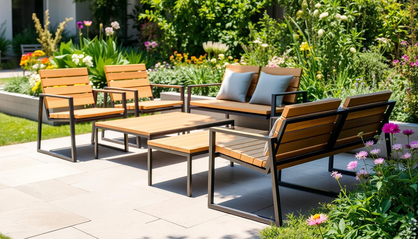 Outdoor Furniture No Cushions How to Have Hassle Free Patios