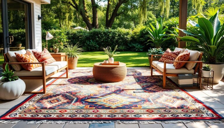 outdoor rugs 8x10 boho style